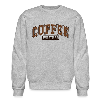 Coffee Weather Sweatshirt - heather gray