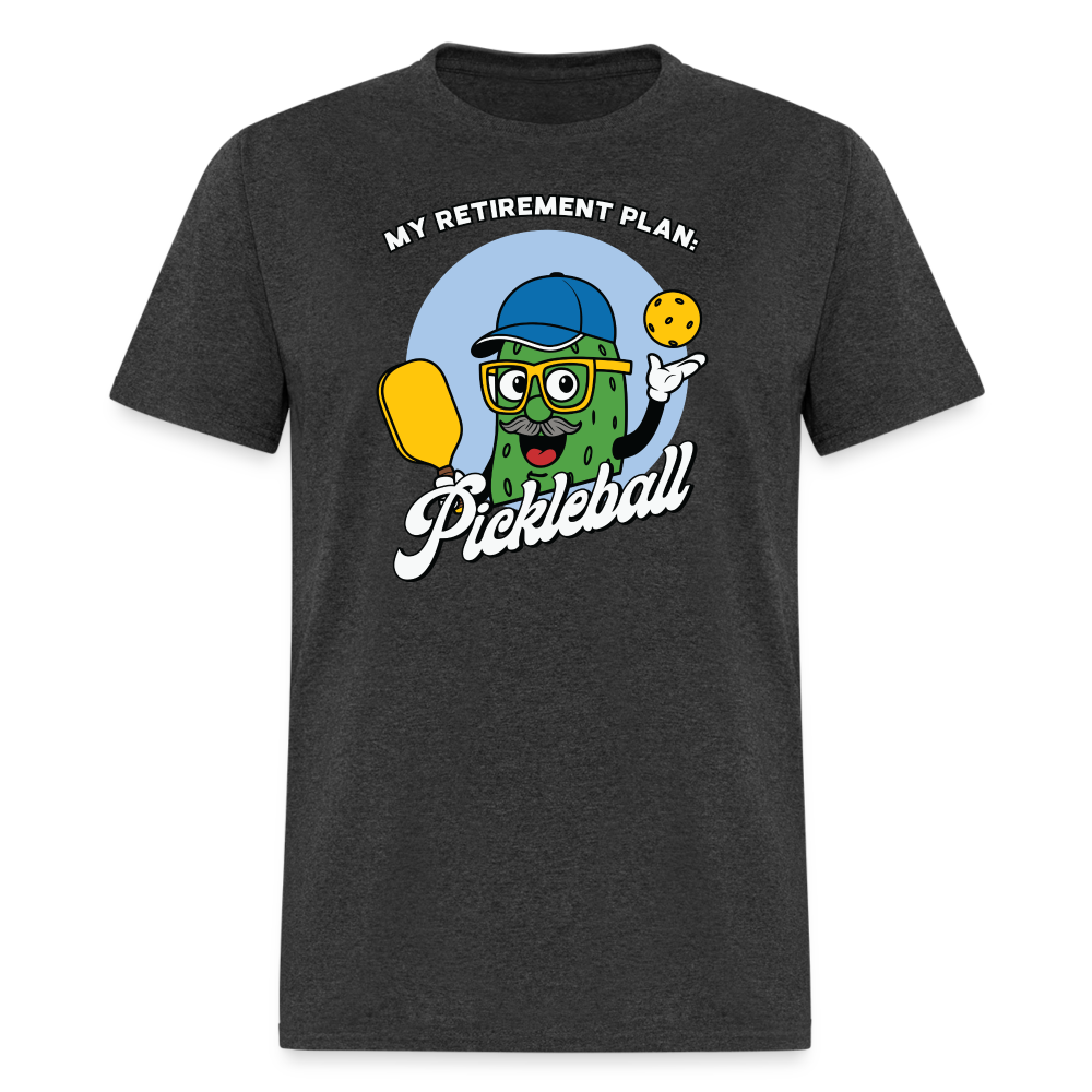 My Retirement Plan: Pickleball T-Shirt - heather black