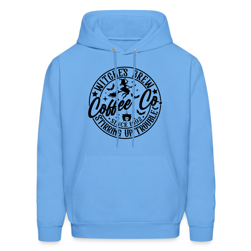 Witches Brew Coffee Co (Halloween) Hoodie - carolina blue