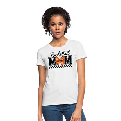 Basketball Mom Women's T-Shirt - white