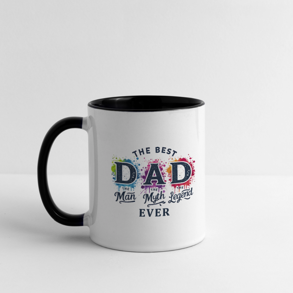 Best Dad Ever Coffee Mug for Fathers - white/black