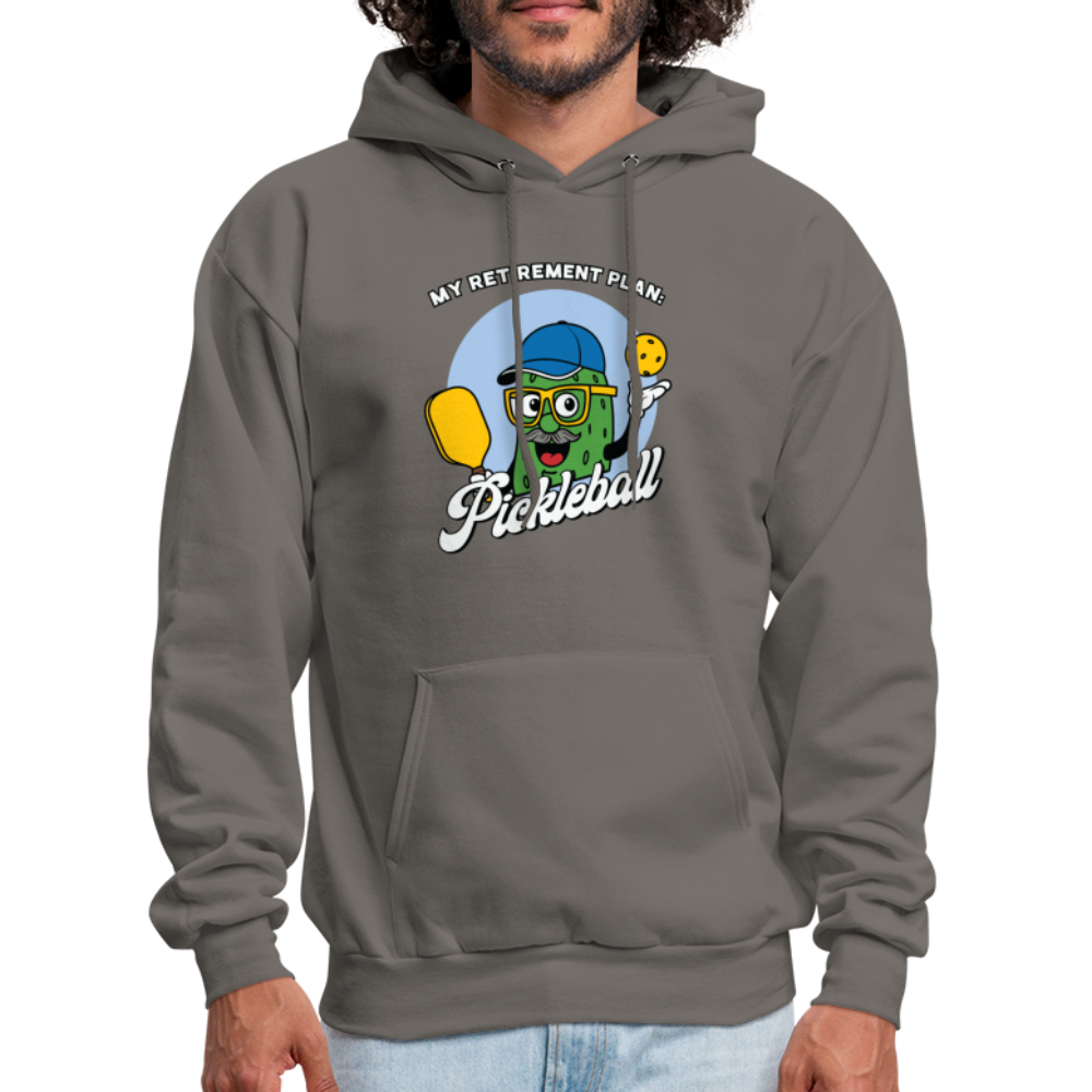 My Retirement Plan: Pickleball Hoodie - asphalt gray