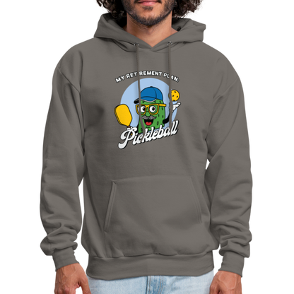 My Retirement Plan: Pickleball Hoodie - asphalt gray