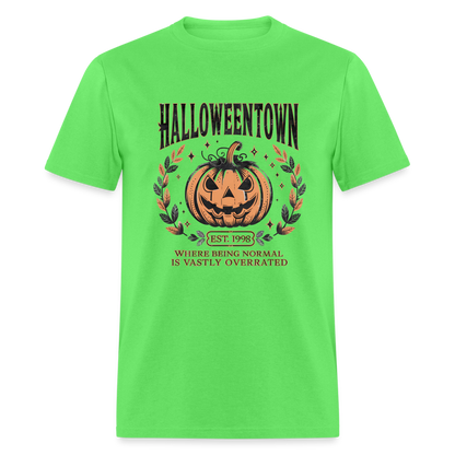 Halloweentown T-Shirt (Where Normal is Overrated) - kiwi