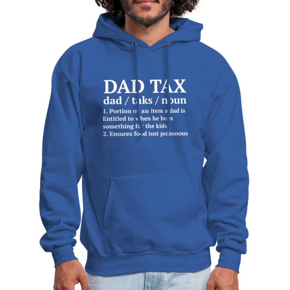 Dad Tax Hoodie (Definition) - royal blue