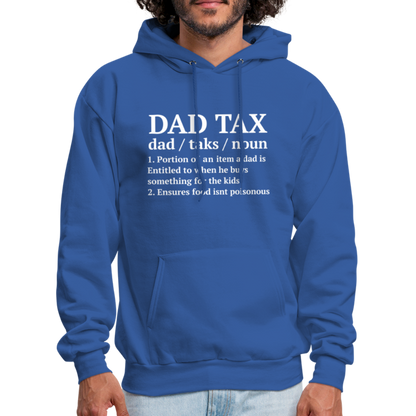 Dad Tax Hoodie (Definition) - royal blue