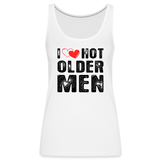 Women’s Premium Tank Top - white