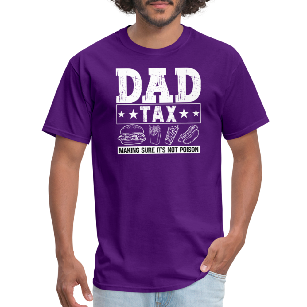 Dad Tax T-Shirt - purple