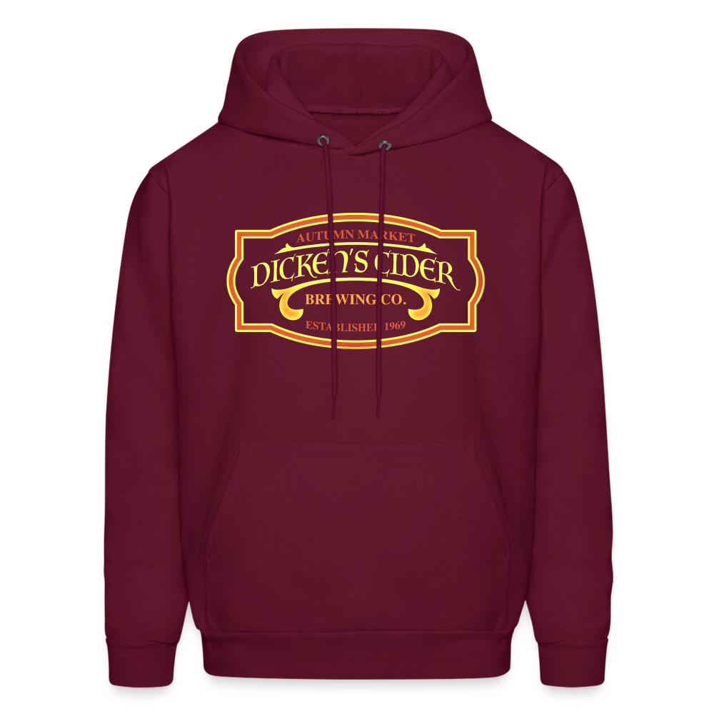 Dicken's Cider Brewing Co Hoodie - burgundy