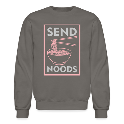 Send Noods Sweatshirt - asphalt gray