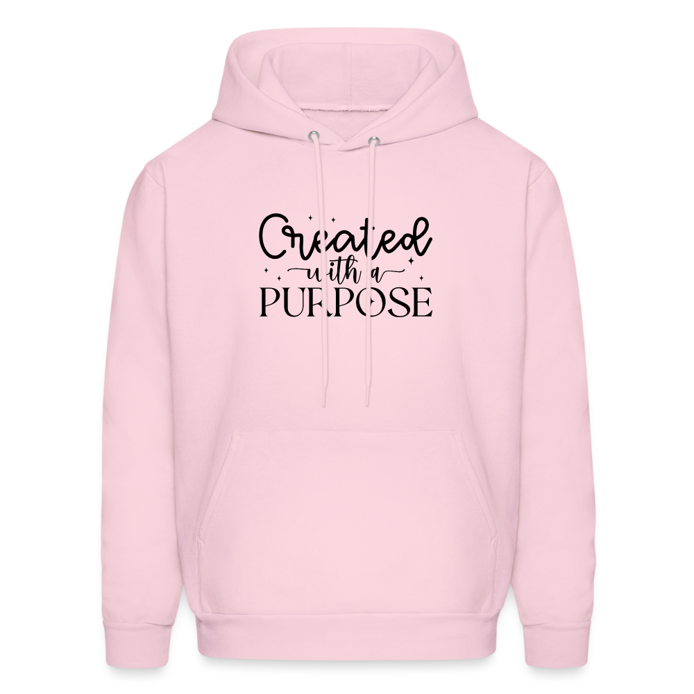 Created with a Purpose Hoodie - pale pink