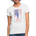 Cuba & USA Flag Women’s T-Shirt – Cuban American Pride Tee