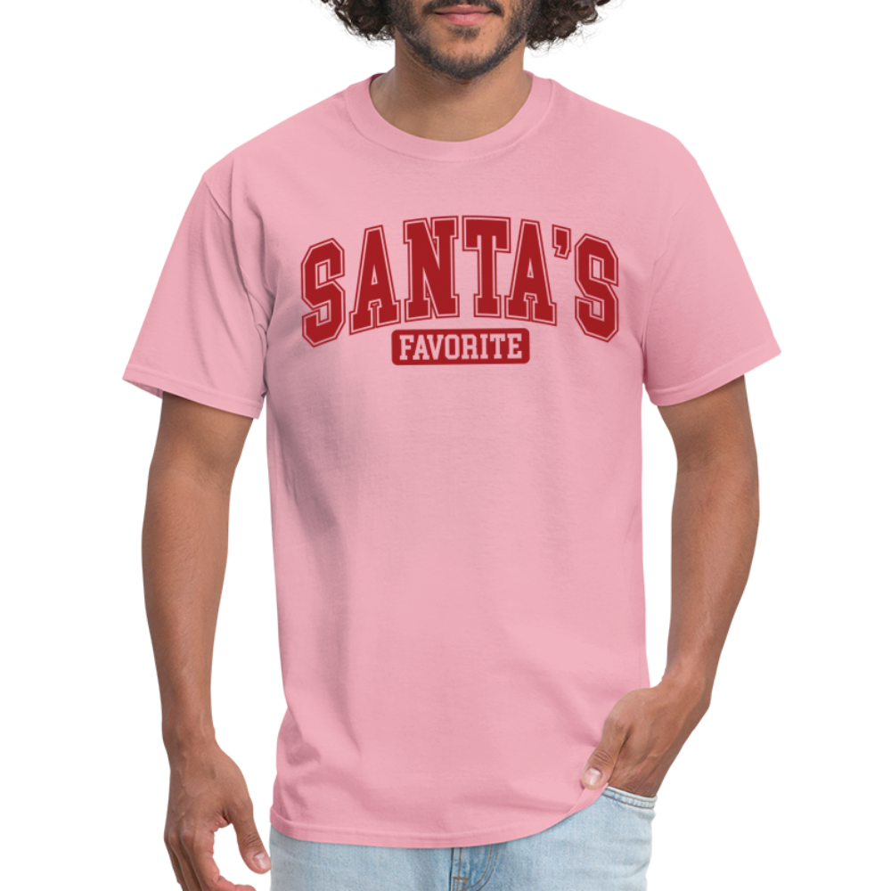 Santa's Favorite T-Shirt - pink