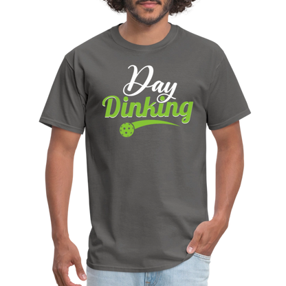 Day Dinking (Pickleball) T-Shirt - charcoal