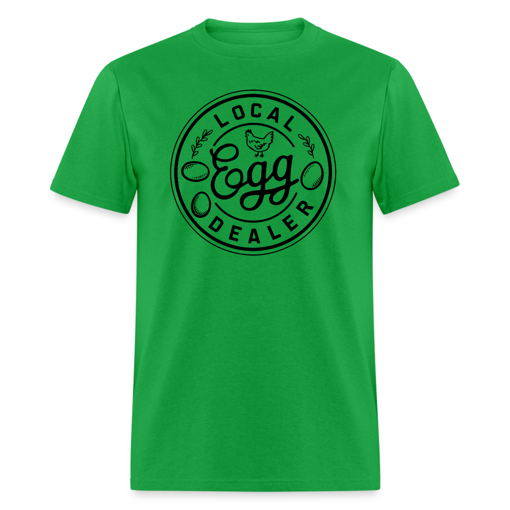 Local Egg Dealer T-Shirt - bright green