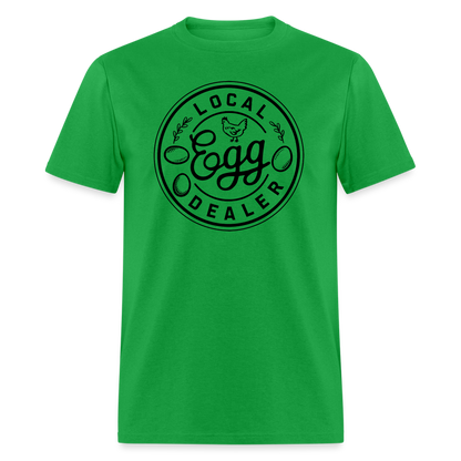 Local Egg Dealer T-Shirt - bright green