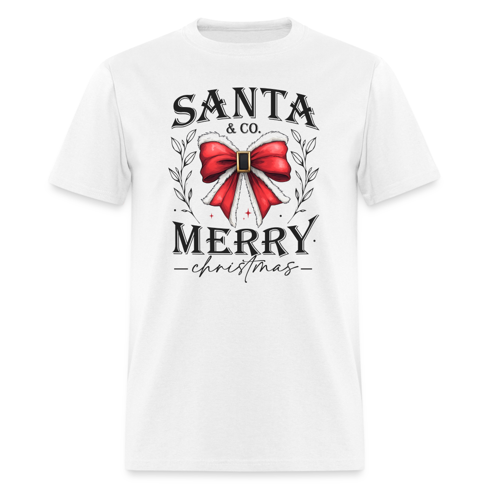 Merry Christmas Santa & Co T-Shirt - white