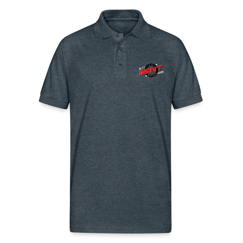 Mint Motors - Unisex 50/50 Jersey Polo - deep heather