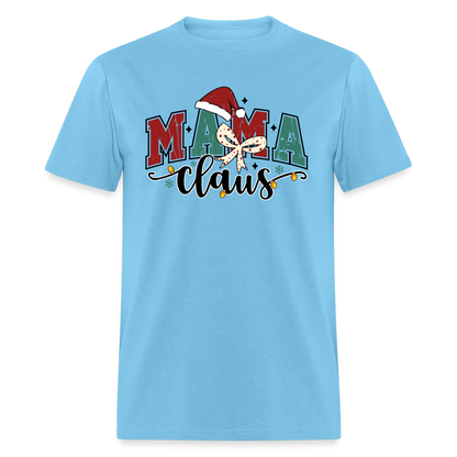 Mama Claus (Christmas) T-Shirt - aquatic blue