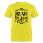 The Sanderson Sisters Black Flame Candle Co. T-Shirt (Halloween)