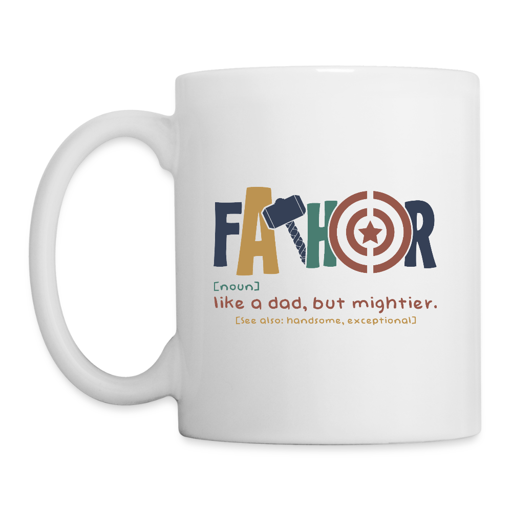 FaThor Coffee Mug - white
