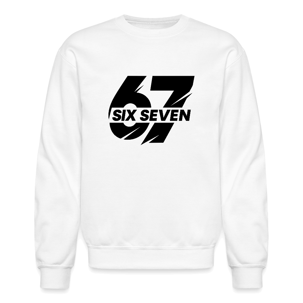 Six Seven 67 Sweatshirt Color: white