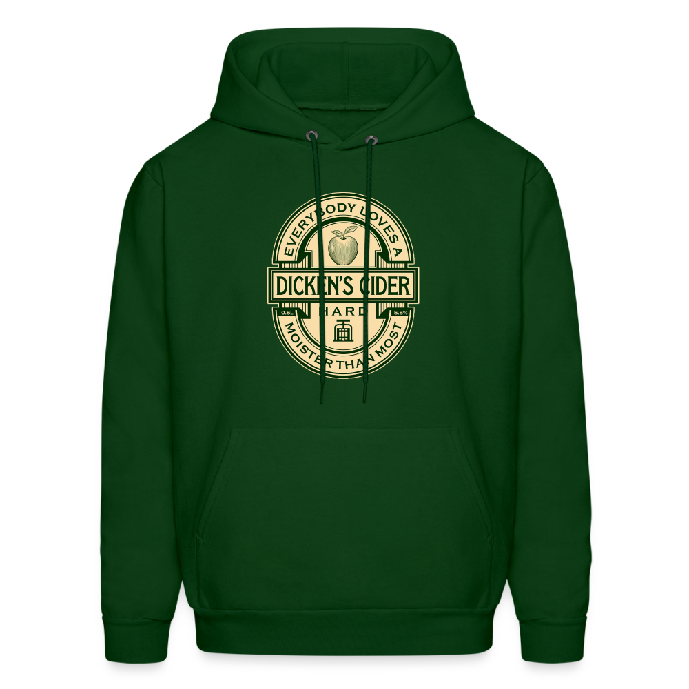 Dicken's Cider Hoodie - forest green