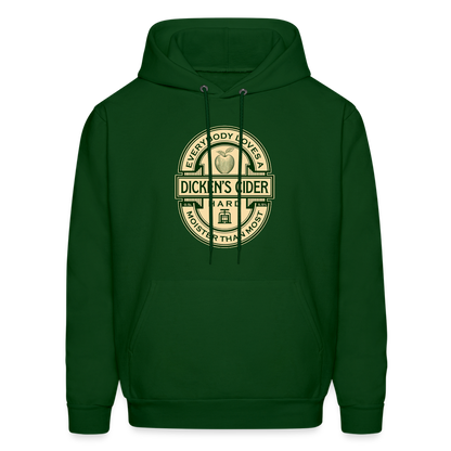 Dicken's Cider Hoodie - forest green