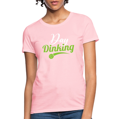 Day Dinking Women's Contoured T-Shirt - pink