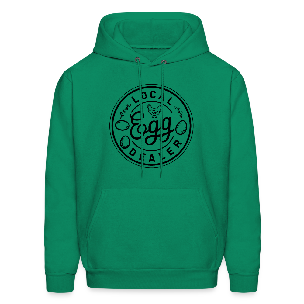 Local Egg Dealer Hoodie - kelly green