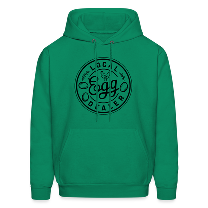 Local Egg Dealer Hoodie - kelly green