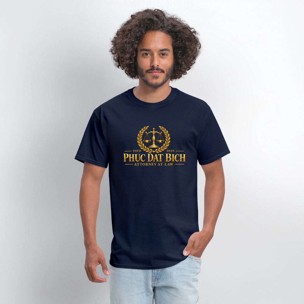 Phuc Dat Bich Attorney At Law T-Shirt - navy