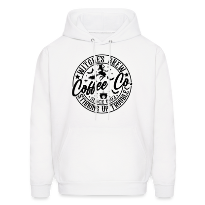 Witches Brew Coffee Co (Halloween) Hoodie - white