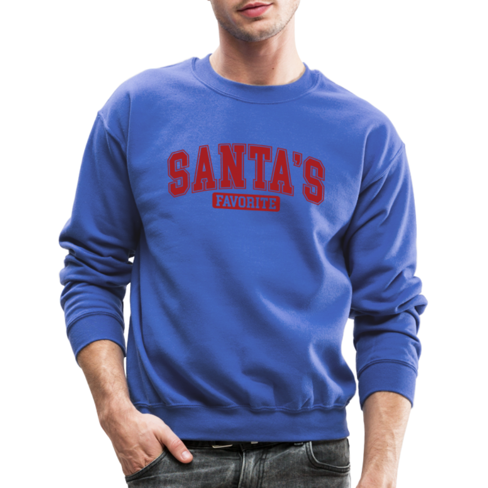 Santa's Favorite Sweatshirt - royal blue