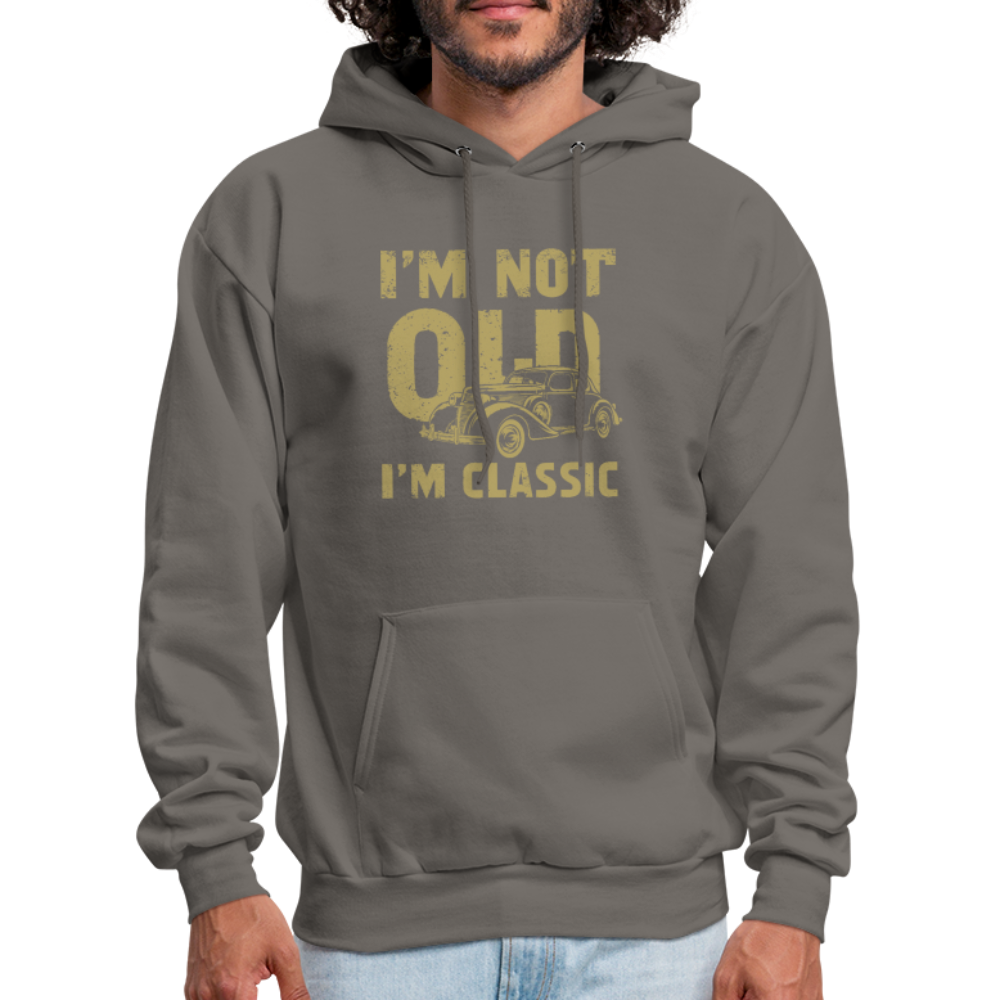 I'm Not Old I'M Classic Hoodie - asphalt gray