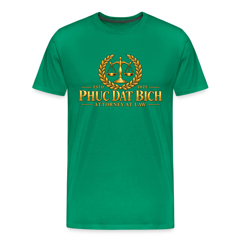 Phuc Dat Bich Attorney At Law Premium T-Shirt - kelly green