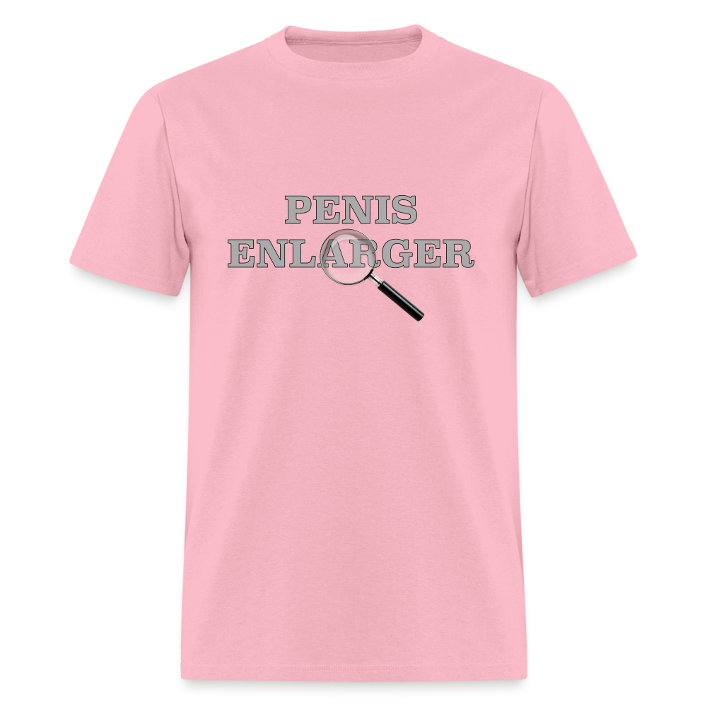 Penis Enlarger T-Shirt (Funny Adult Humor) - pink