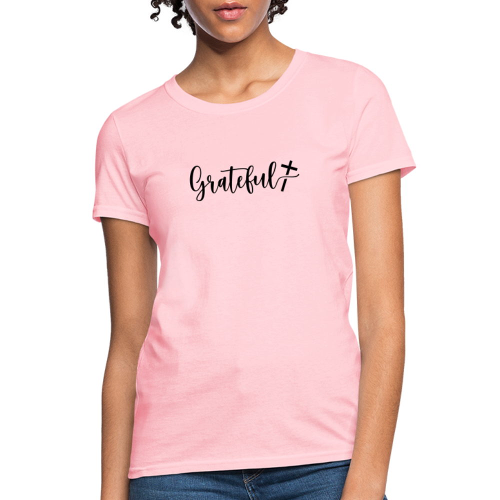 Grateful Women's T-Shirt - pink