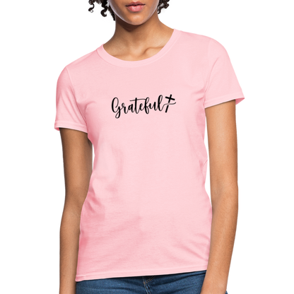 Grateful Women's T-Shirt - pink