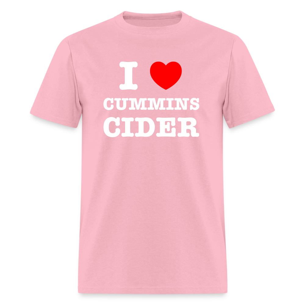 I Heart Cummins Cider T-Shirt - pink