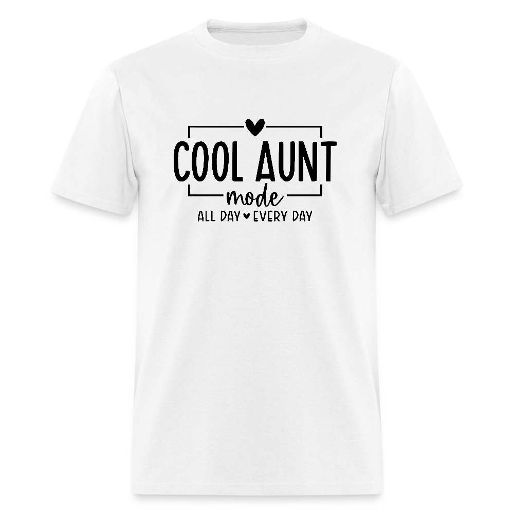 Cool Aunt Mode T-Shirt - white