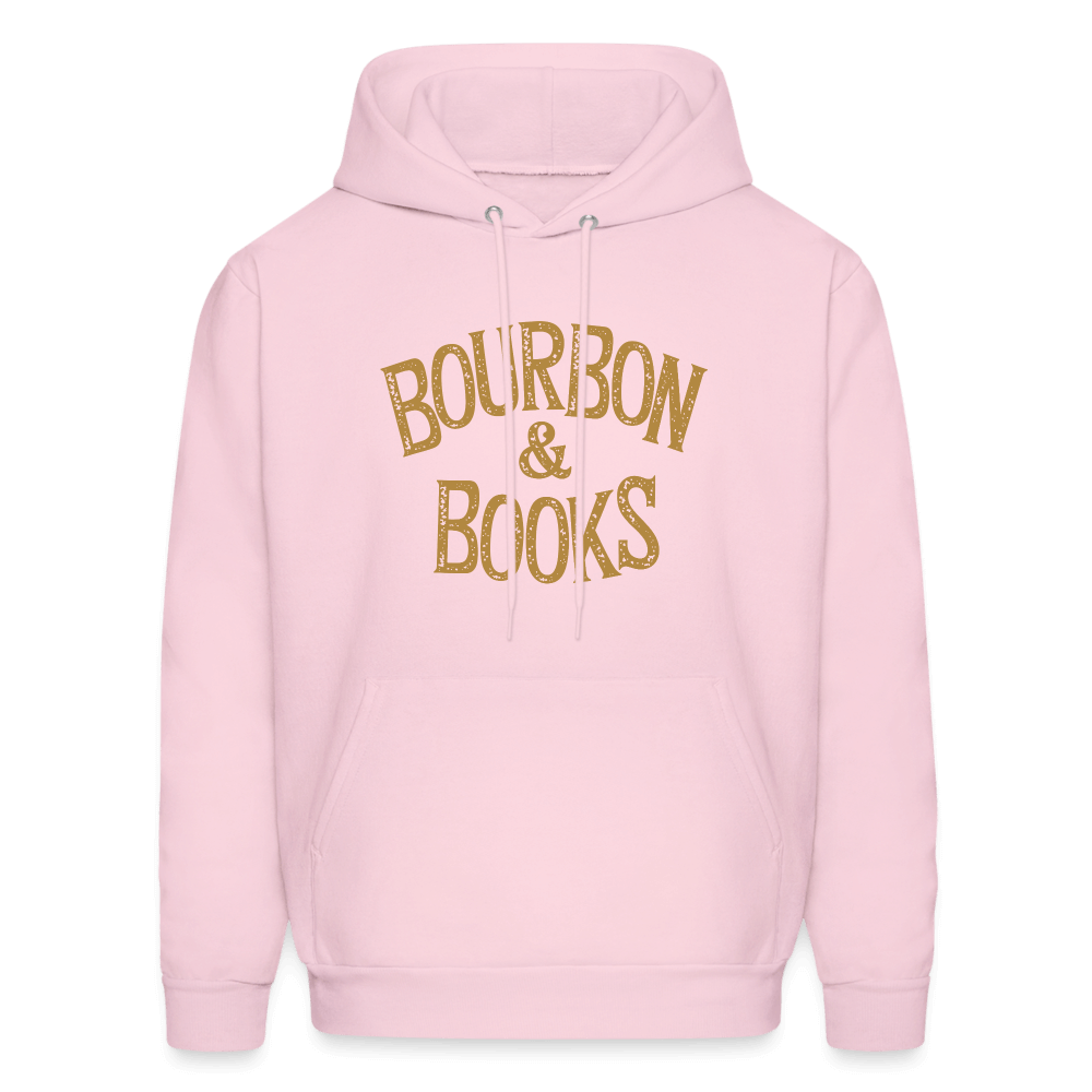 Bourbon & Books Hoodie - pale pink