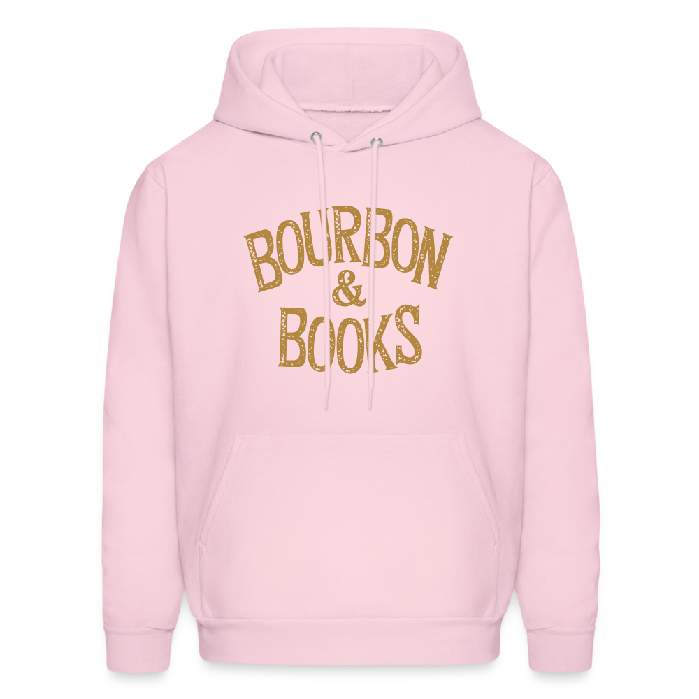 Bourbon & Books Hoodie - pale pink