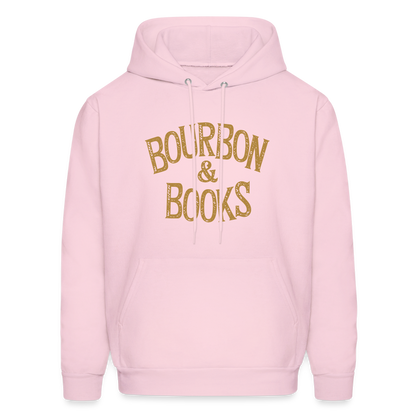 Bourbon & Books Hoodie - pale pink