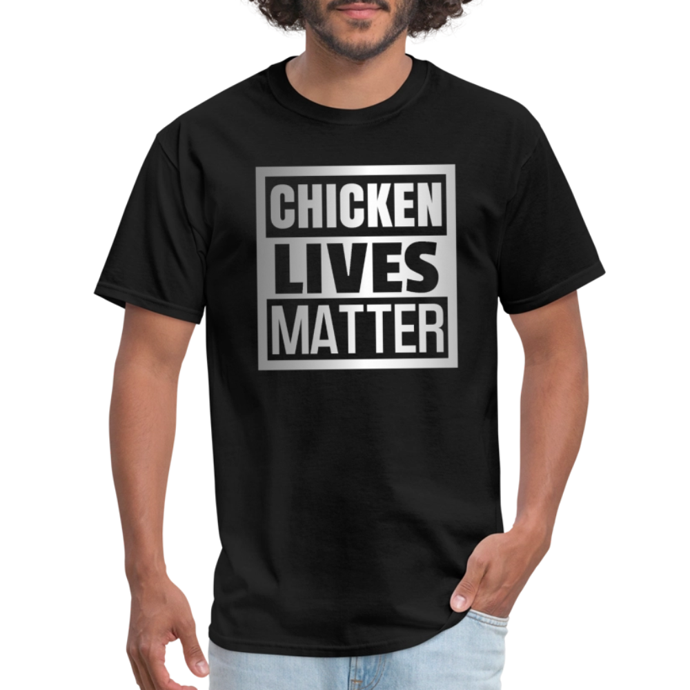 Chicken Lives Matter T-Shirt - black