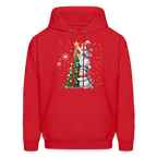 Cute Snowman Decorating Christmas Tree Hoodie