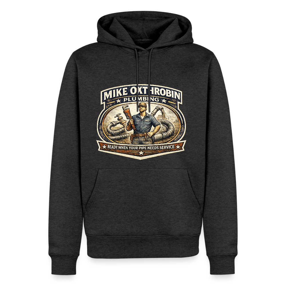Mike Oxthrobin Plumbing Hoodie Funny Adult Humor Gear Color: heather anthracite