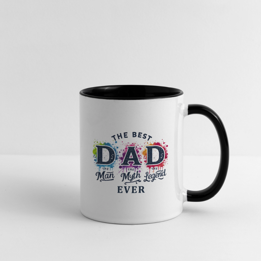 Best Dad Ever Coffee Mug for Fathers - white/black