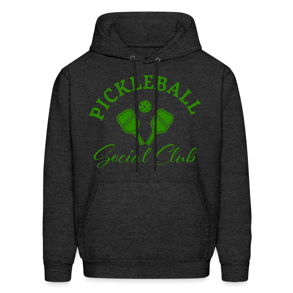 Pickleball Social Club Hoodie - charcoal grey