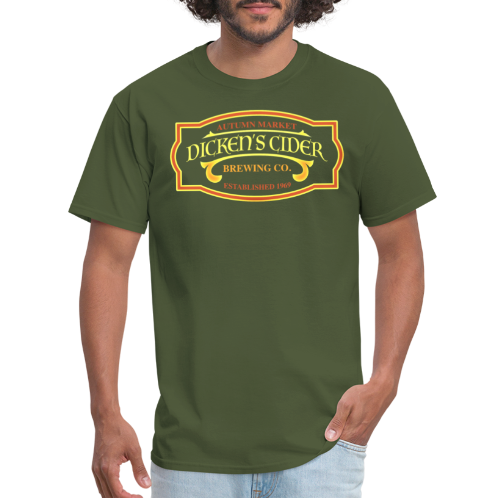 Dicken's Cider Brewing Co T-Shirt - military green